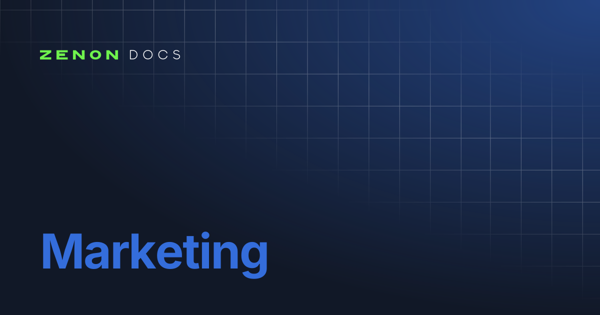 Marketing | HyperGrowth | Zenon Docs
